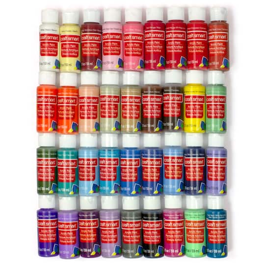 36 Color Acrylic Paint Value Set by Craft Smart®